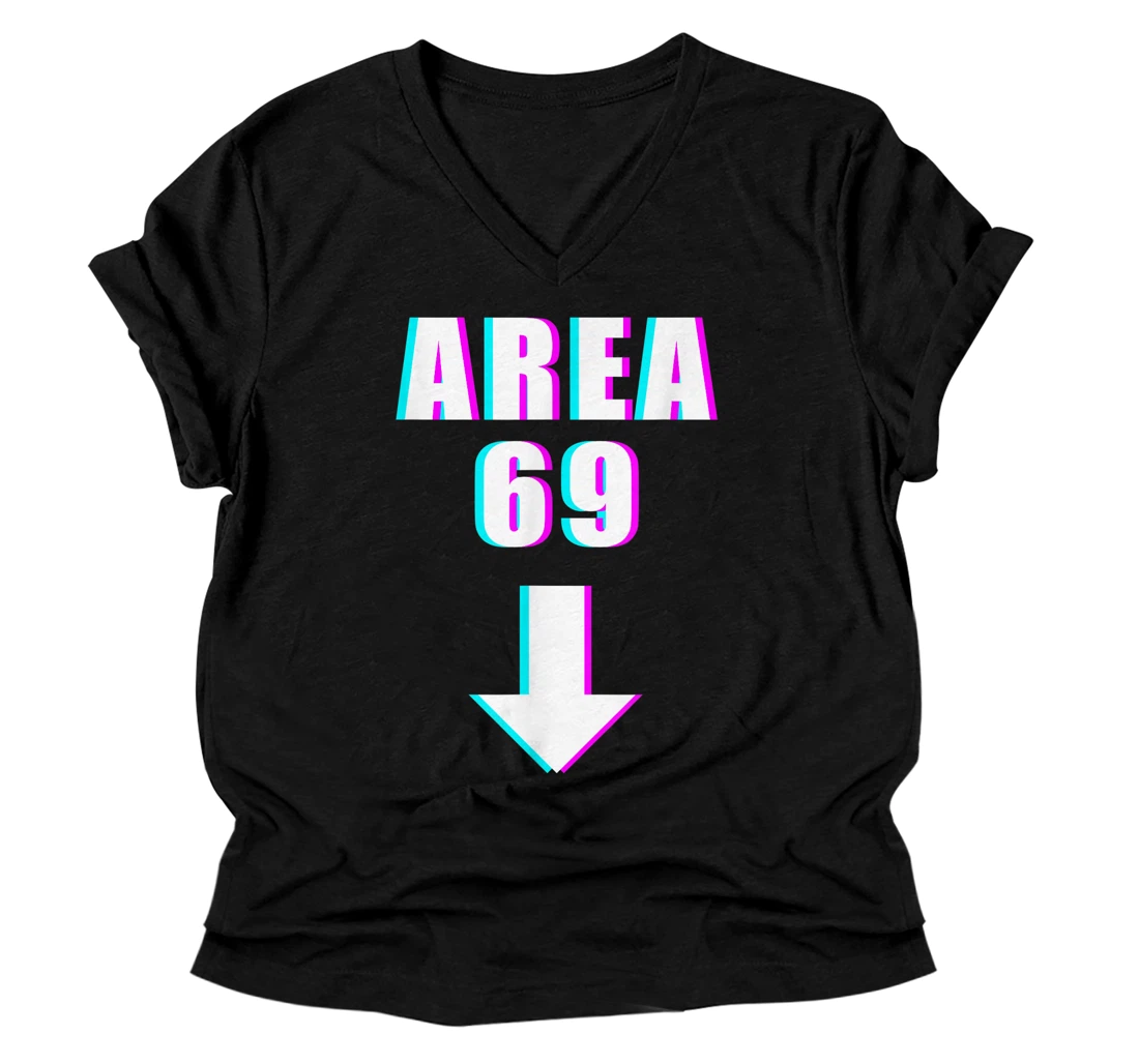 Area 69 V-Neck T-Shirt