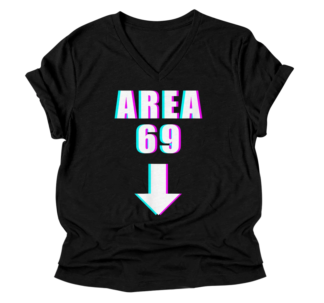 Area 69 V-Neck T-Shirt