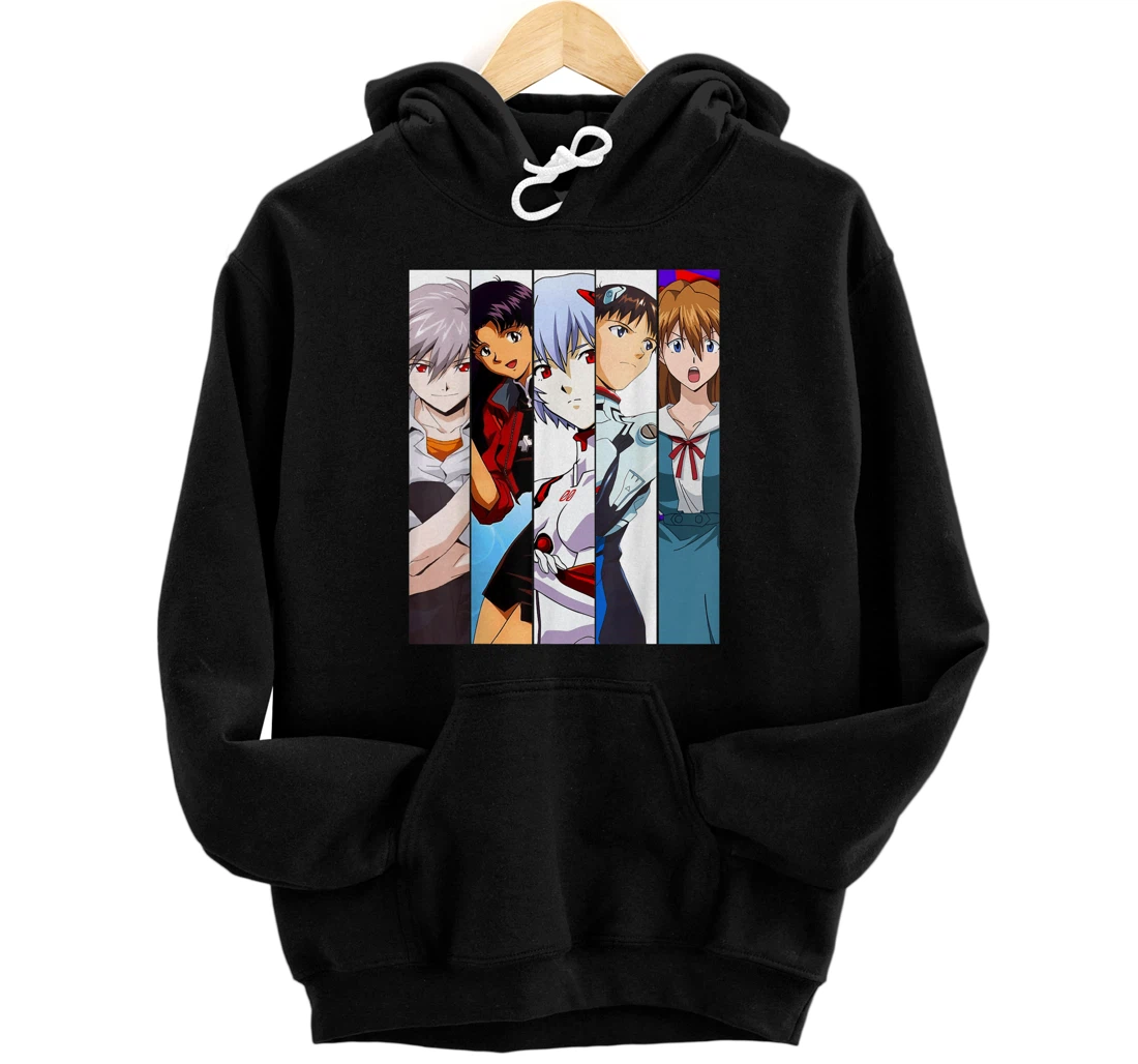 Graphic Evangelions Genesiss Neons Anime Manga Costume Pullover Hoodie