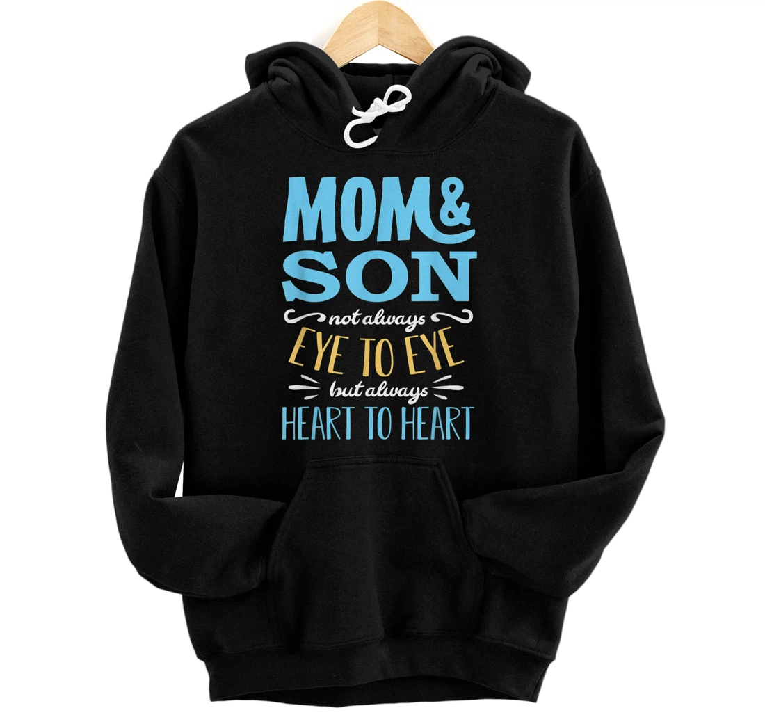 Personalized Funny Mothers Day Shirt from Son Mom Partnerlook Pullover Hoodie