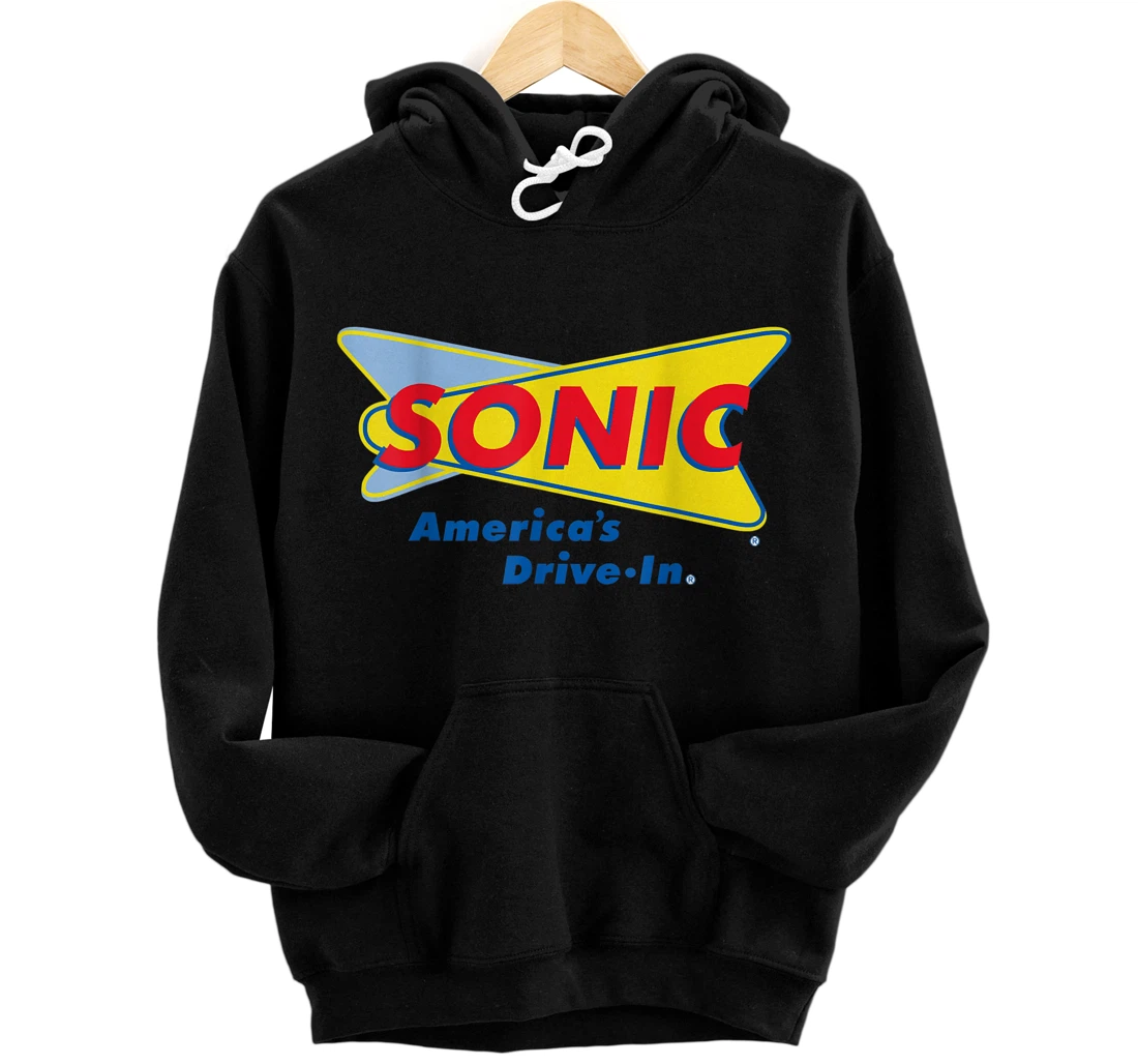 Personalized s.onic drive in Pullover Hoodie