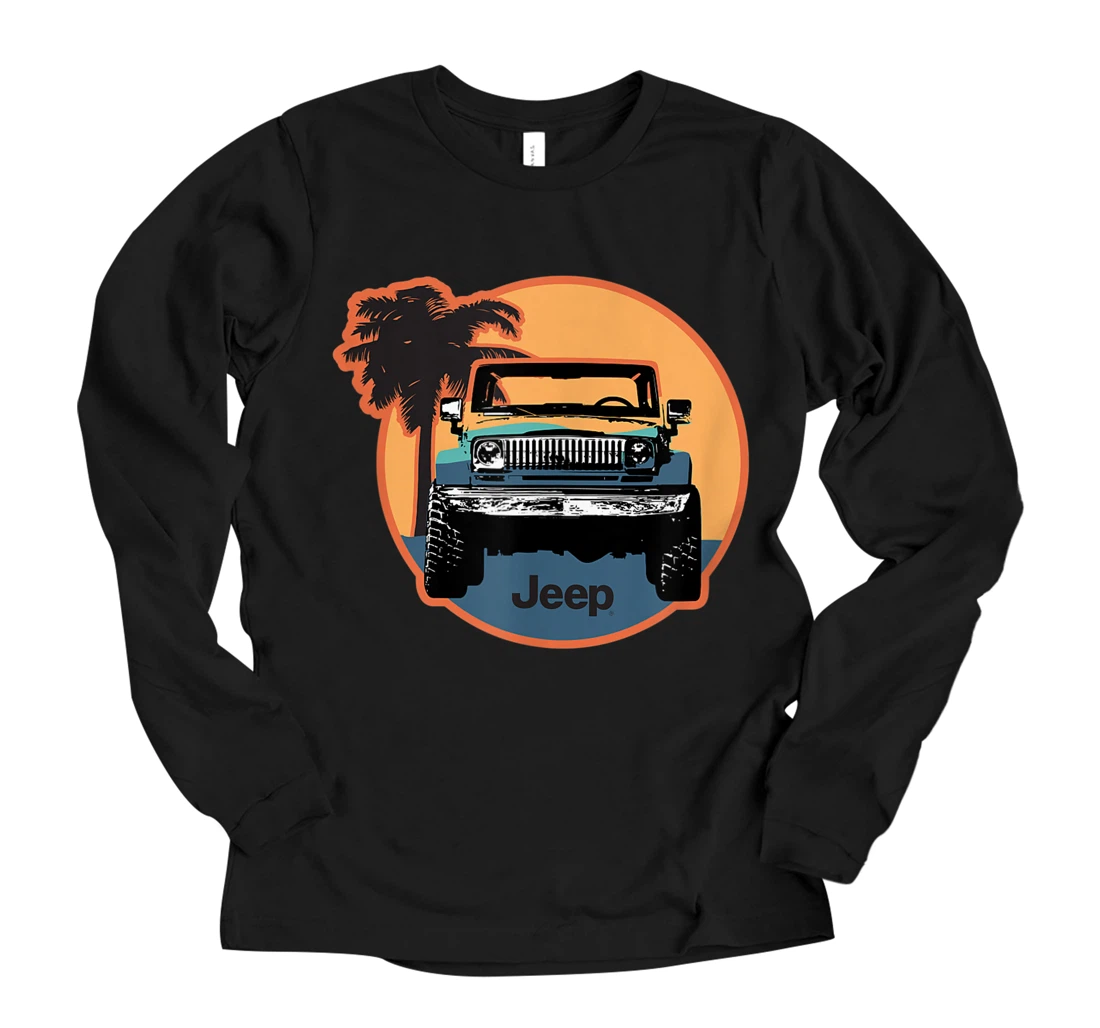 Jeep Palm Sun Long Sleeve T-Shirt