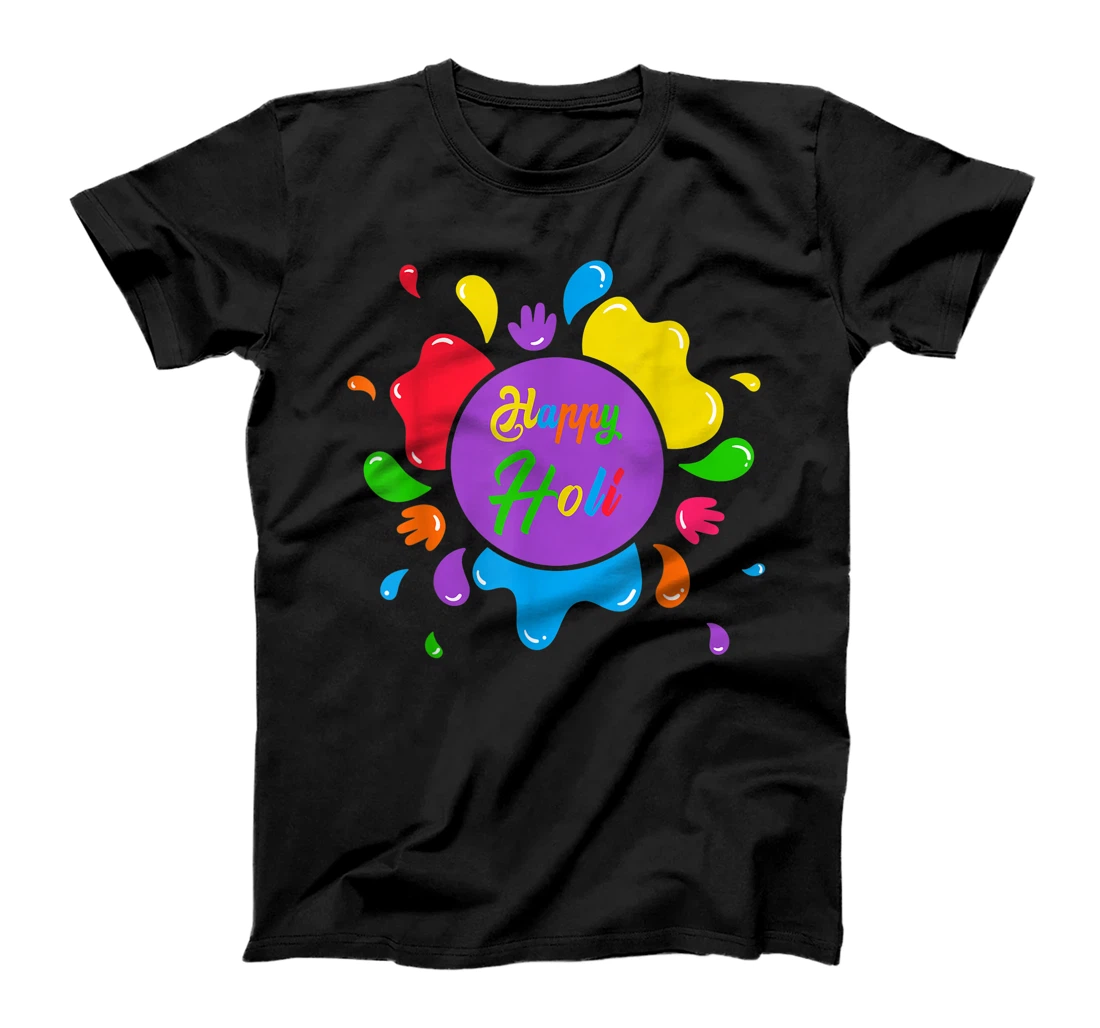 Happy Holi Festival Powder 2021 India Colors Hindu Spring T-Shirt, Kid T-Shirt and Women T-Shirt