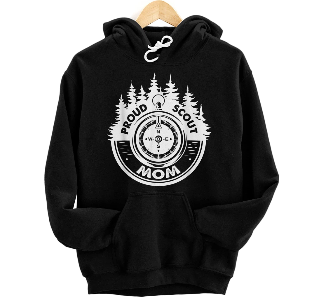 Personalized Scout Mom Mother Mama Scouting Team Leader Funny camping Pullover Hoodie