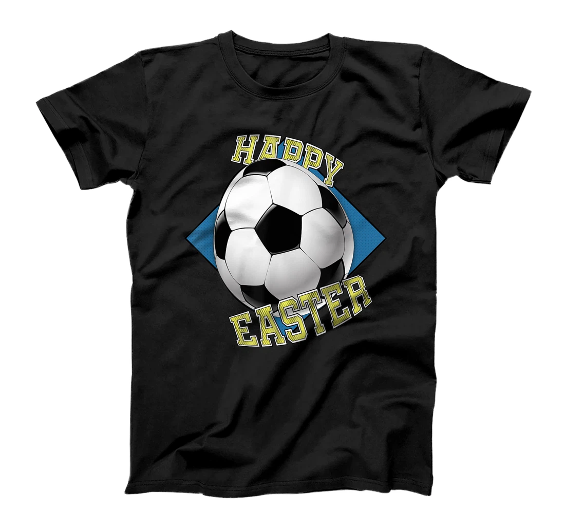 Personalized Funny Happy Easter Soccer Egg Ball T-Shirt, Kid T-Shirt and Women T-Shirt