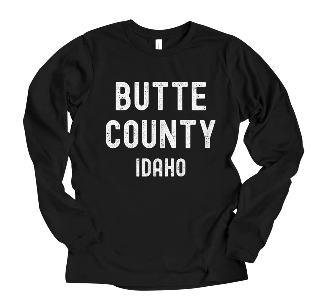 Personalized Butte County Idaho United States USA Long Sleeve T-Shirt