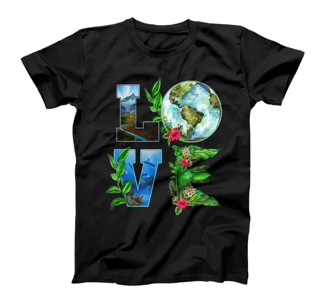 Personalized Love Earth Day - Save The Planet Earth Day Environment T-Shirt, Kid T-Shirt and Women T-Shirt