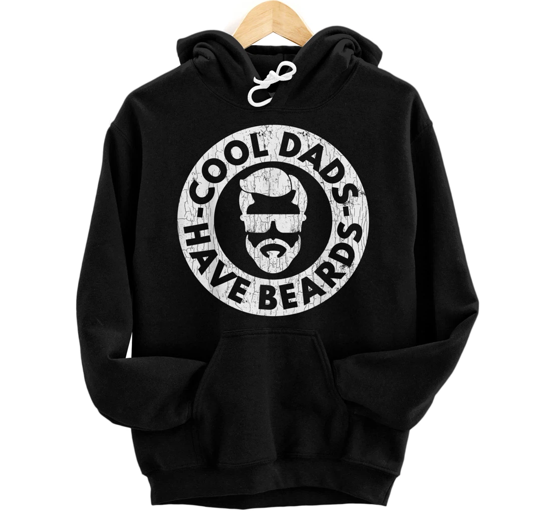 Personalized Mens Father Day Funny Cool Dads Have Beards Graphic Pullover Hoodie