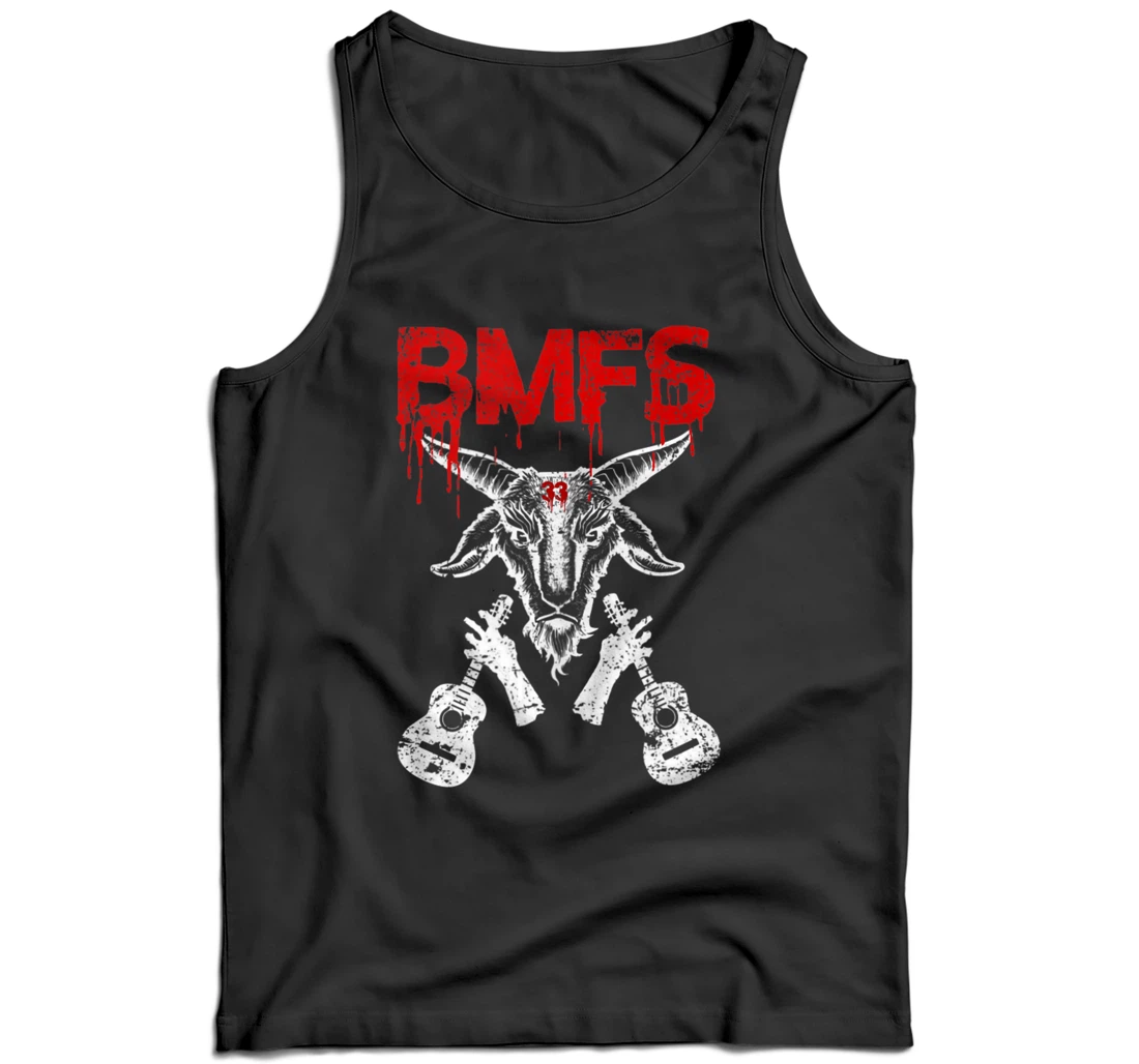 Billy Strings Inspired Distressed Metal Goat Tank Top