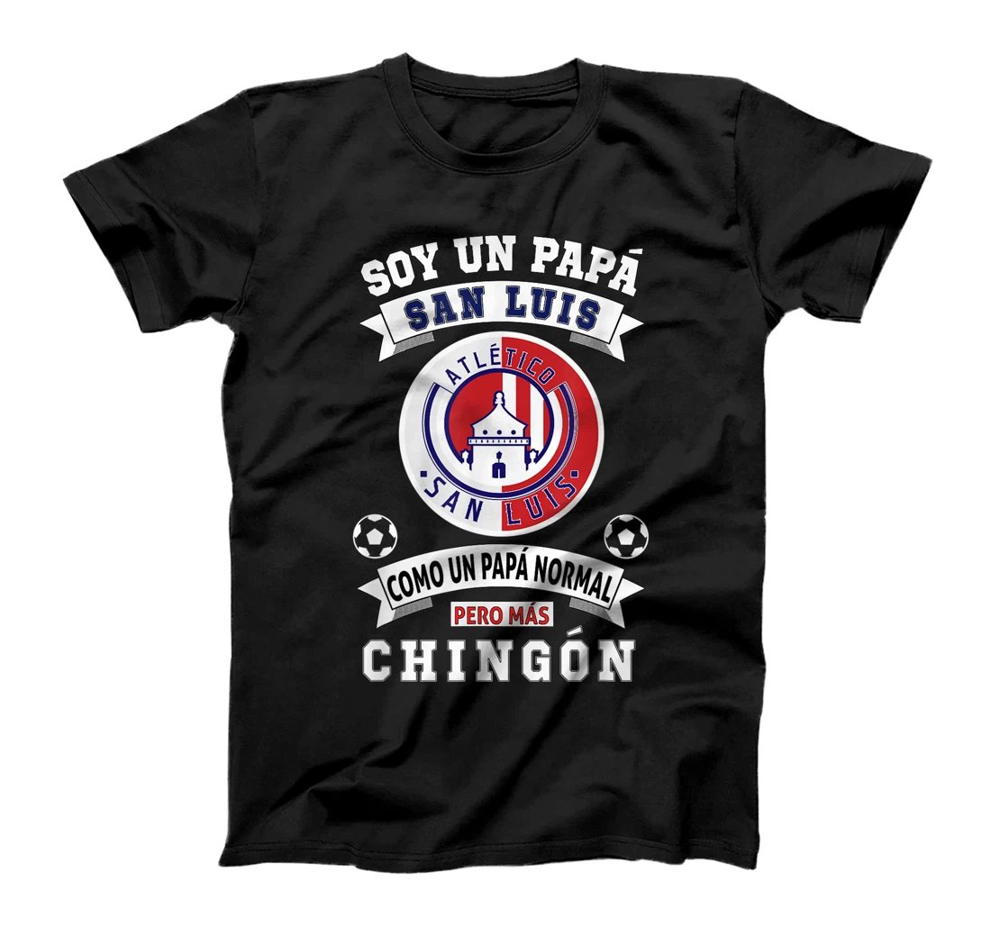 Personalized Mens Club Atletico San Luis Futbol Mexicano Papa San Luis T-Shirt