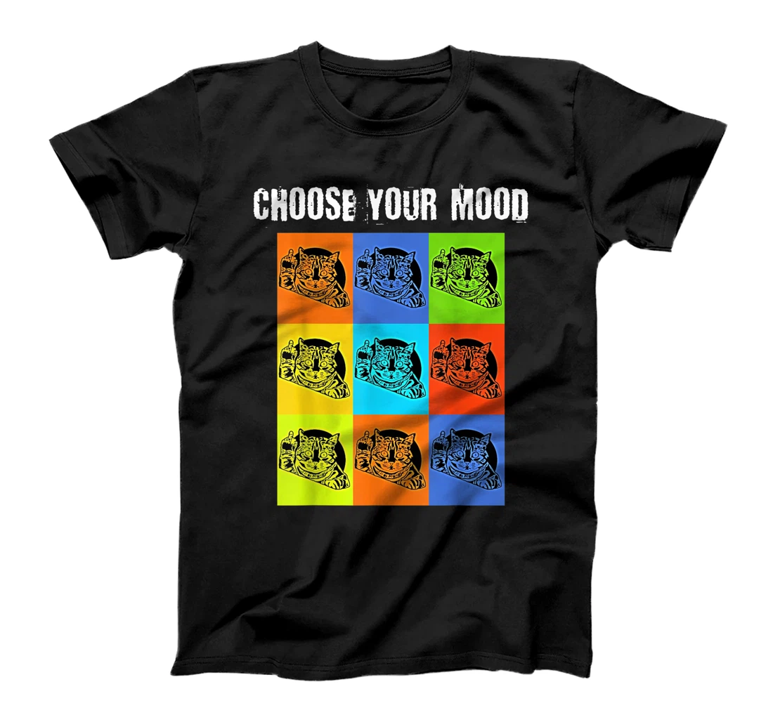 Personalized Your Mood To Choose - Funny Grumpy Rude Cat Theme T-Shirt, Women T-Shirt