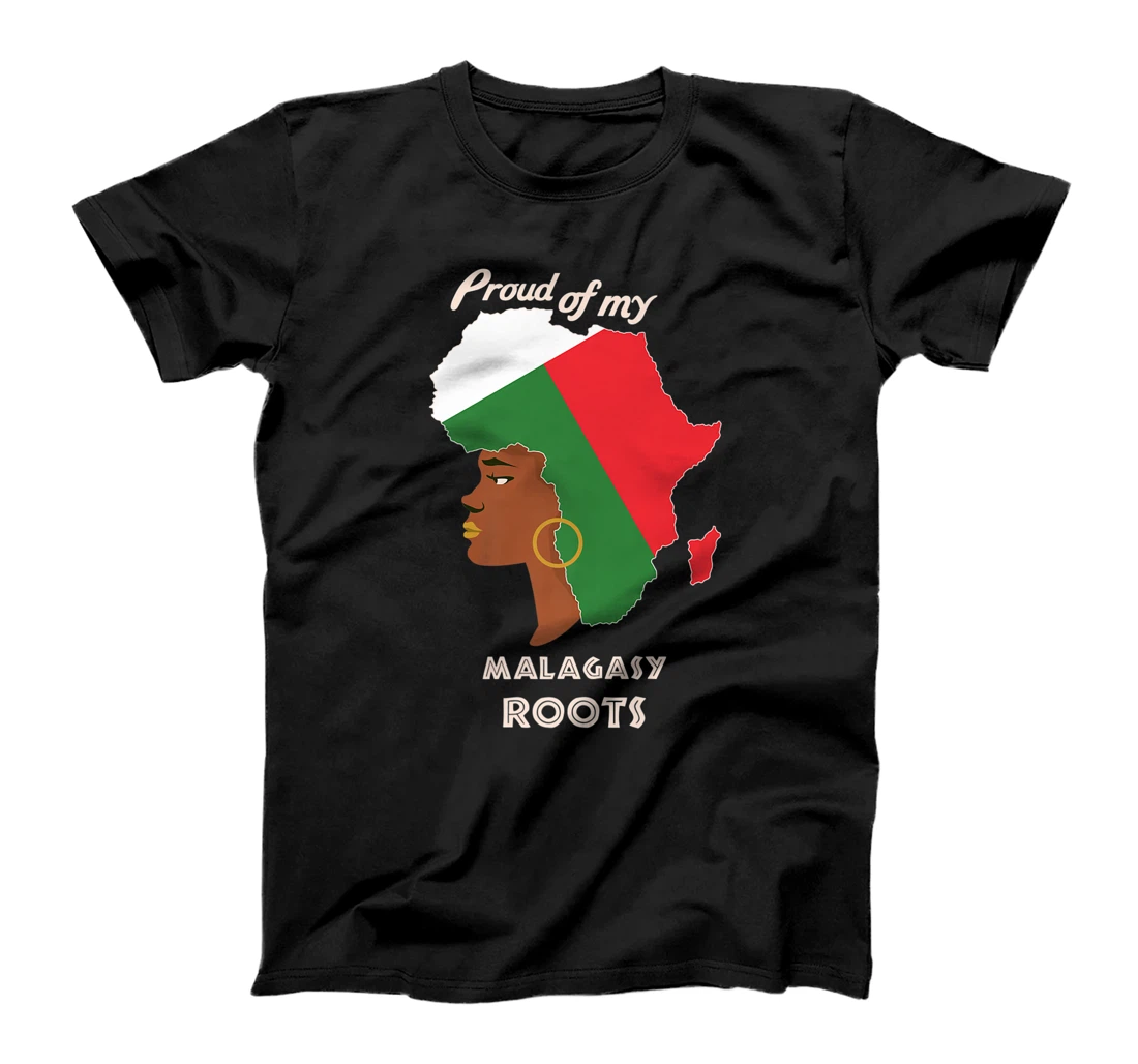 Personalized Proud Malagasy Roots Black History Month Women's Premium T-Shirt, Women T-Shirt