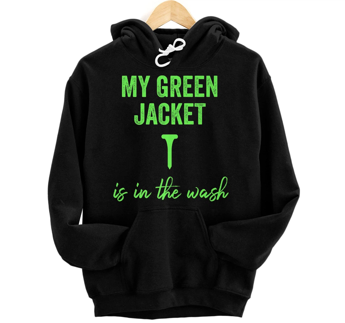 Personalized Jacket Green in the Wash Master Golf Golfer Player Dad Gift Premium Pullover Hoodie