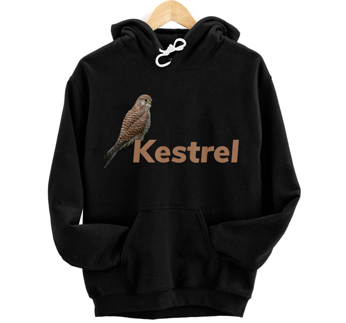 Personalized Kestrel Ornithology Beautiful Falcon Bird Pullover Hoodie