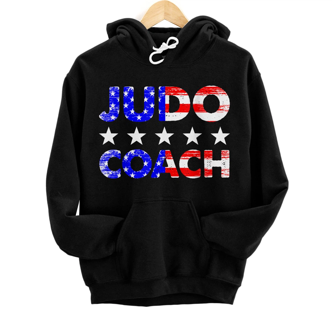 Personalized Judo Coach Job Player Team Instructor Pullover Hoodie