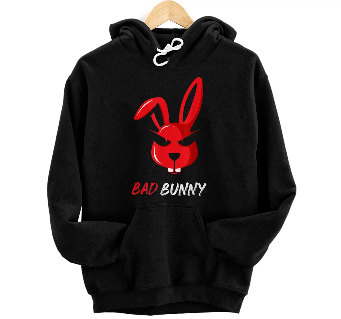 Psycho and Bad Bunny Easter Pullover Hoodie