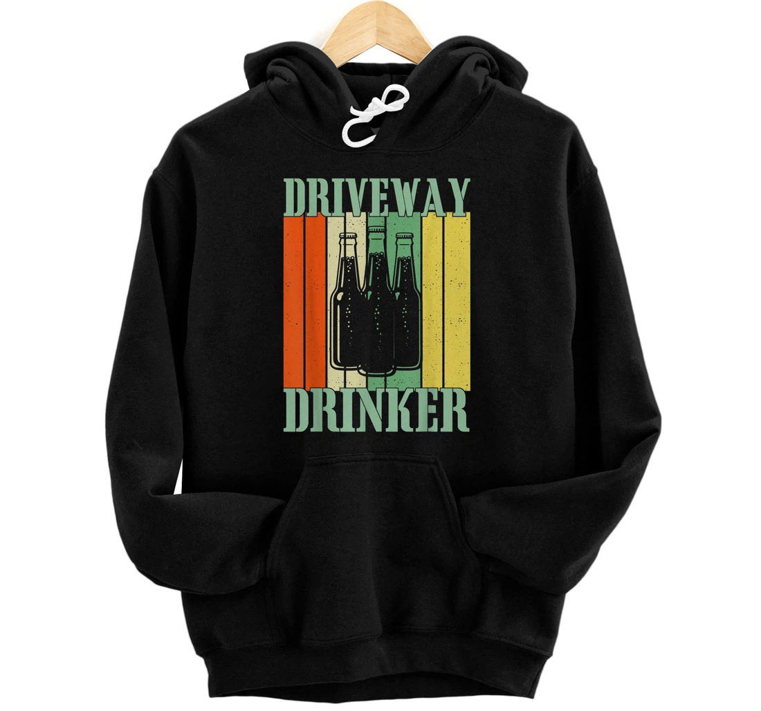 Driveway Drinker Drinking Team Father's Day Pullover Hoodie