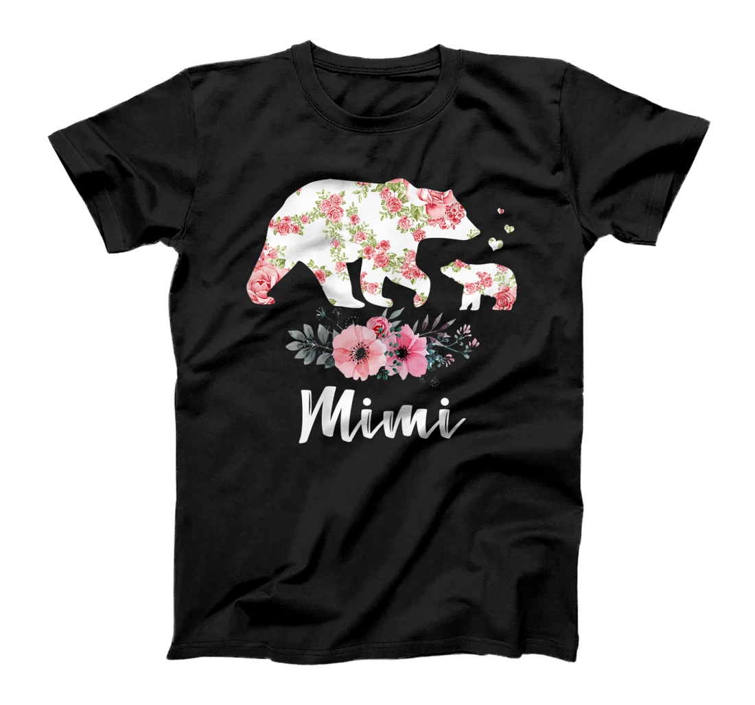 Womens Mimi Bear Mothers Day T-Shirt, Women T-Shirt