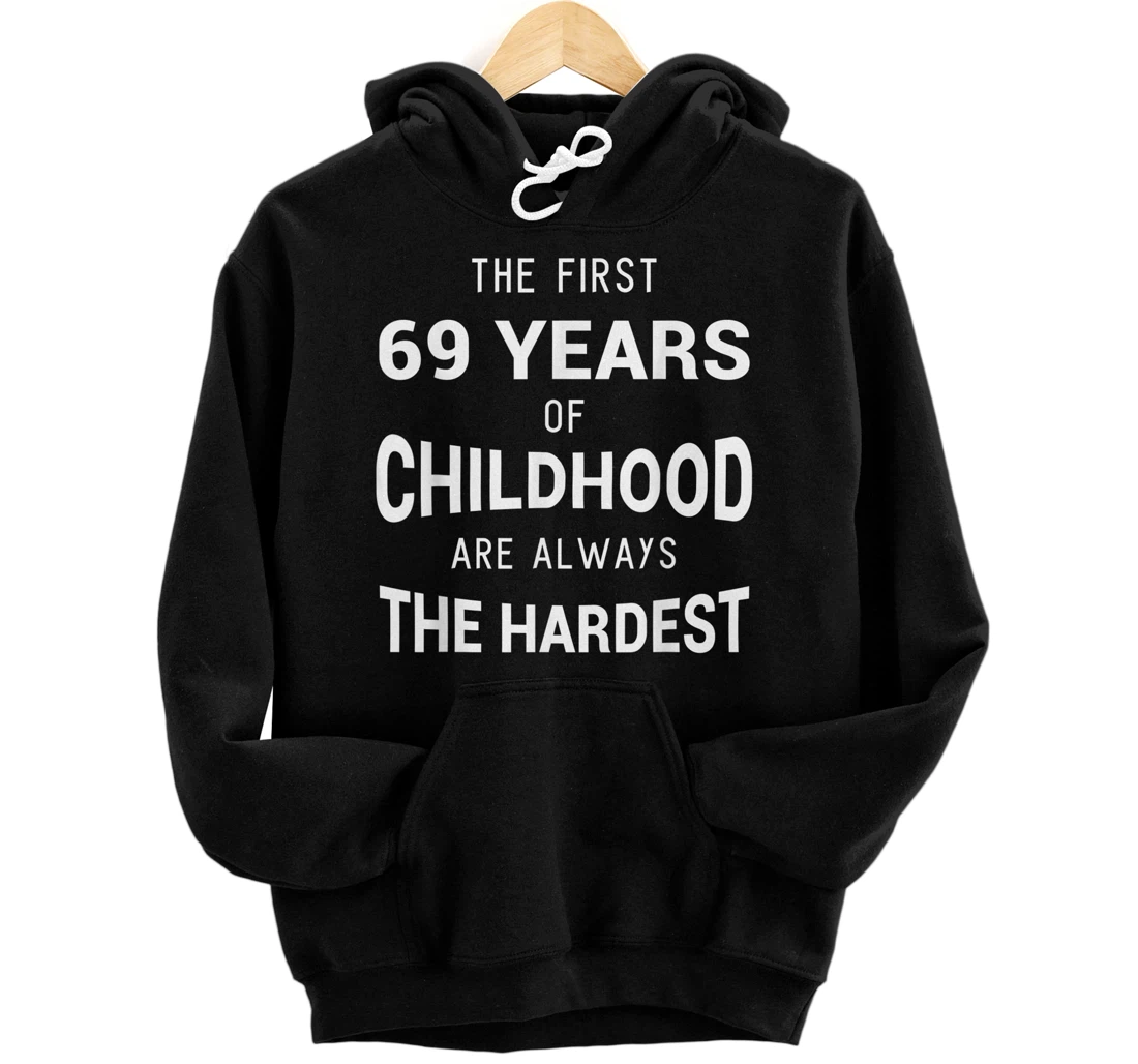 Personalized Funny 69th Birthday Joke Gift 69 Years Old Novelty Gag Shirt