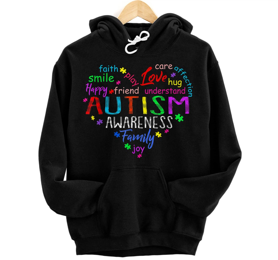 Personalized Autism Shirt - Autism Awareness Shirt for Men, Women & Kids Pullover Hoodie