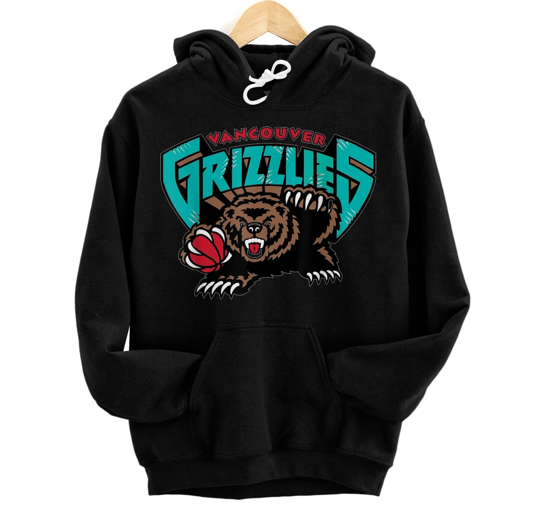 Vancouver Funny Grizzlies For Men Women Front and Back Print Pullover Hoodie