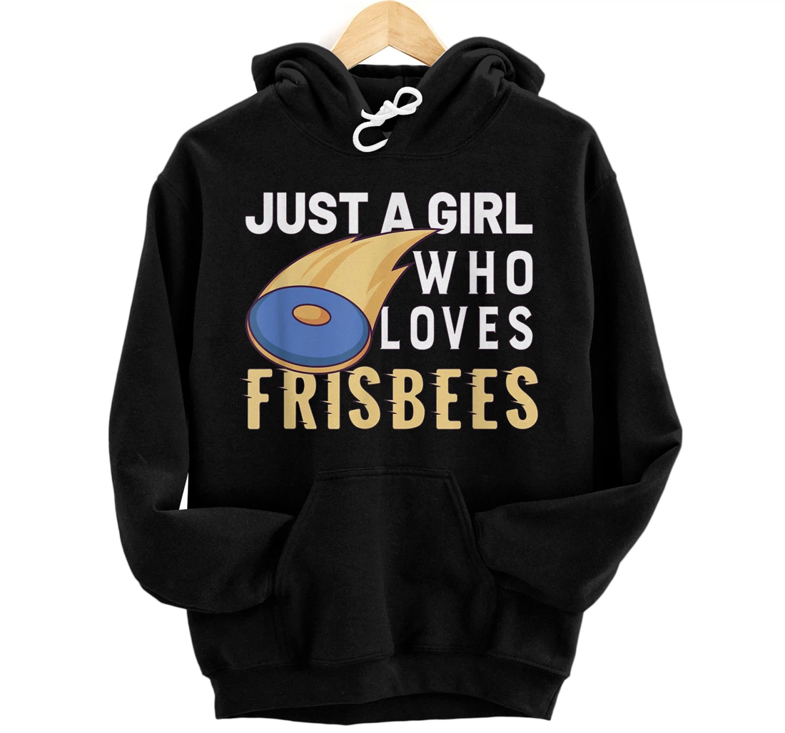 Frisbee Disc Golfing Disc Golfer Discgolf Outdoor Sport Front and Back Print Pullover Hoodie