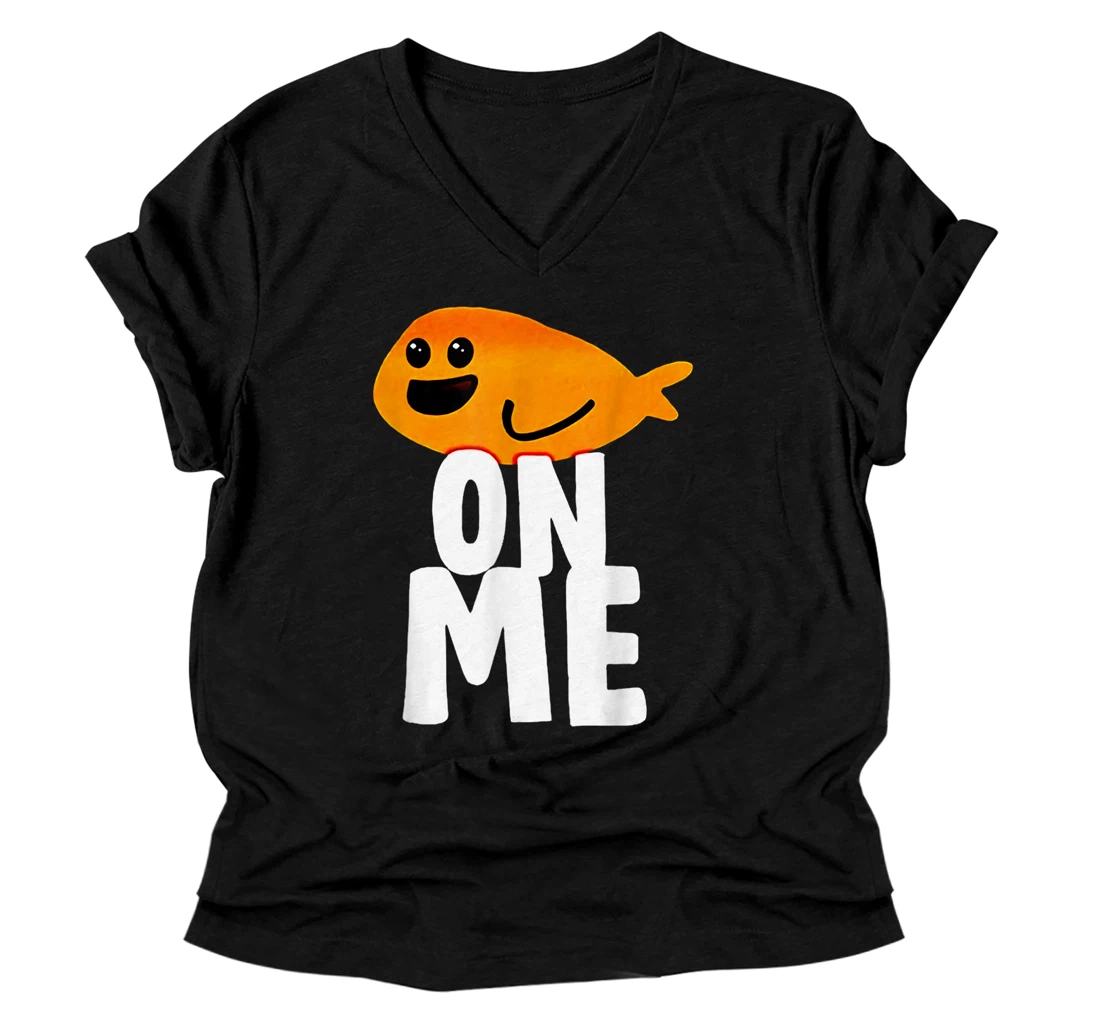 Vitntage Tiko Fishy On Me V-Neck T-Shirt