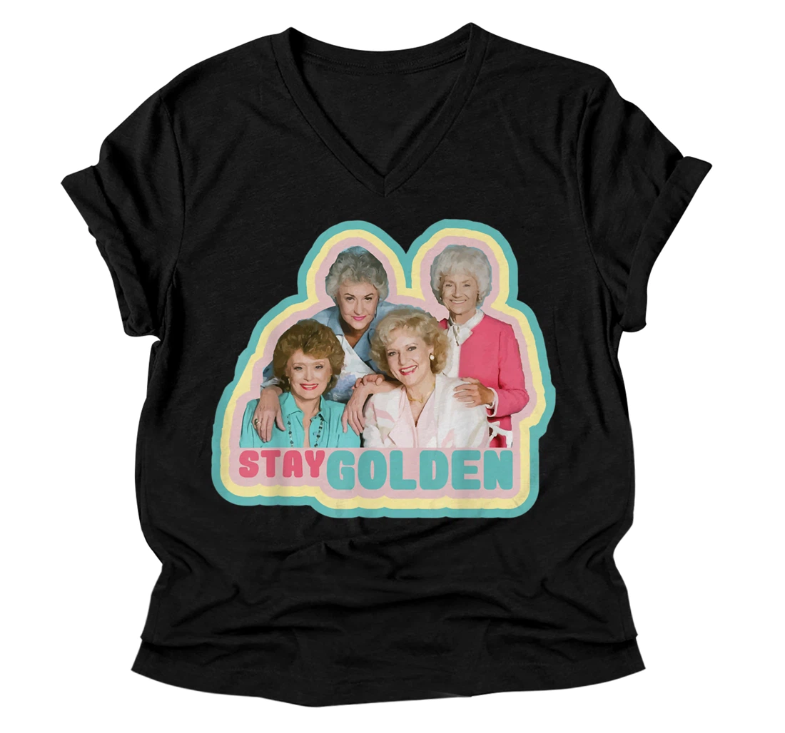 Stay Golden Classic V-Neck T-Shirt