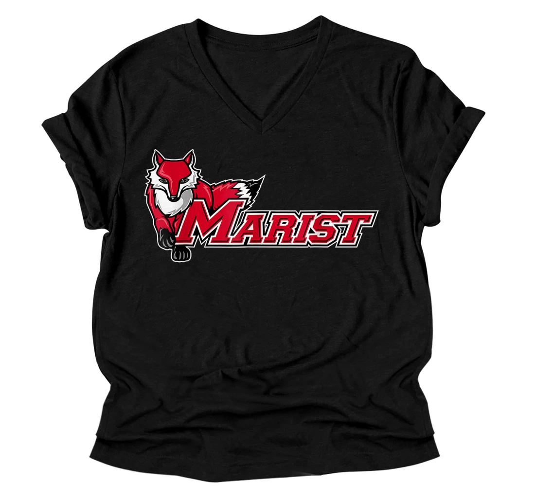 Marist Red Foxes V-Neck T-Shirt