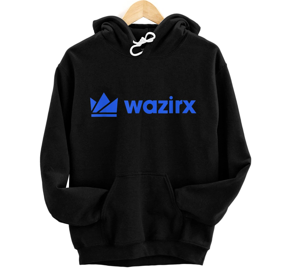 WazirX WRX Cryptocurrency Crypto Blockchain Trading Trader Front and Back Print Pullover Hoodie