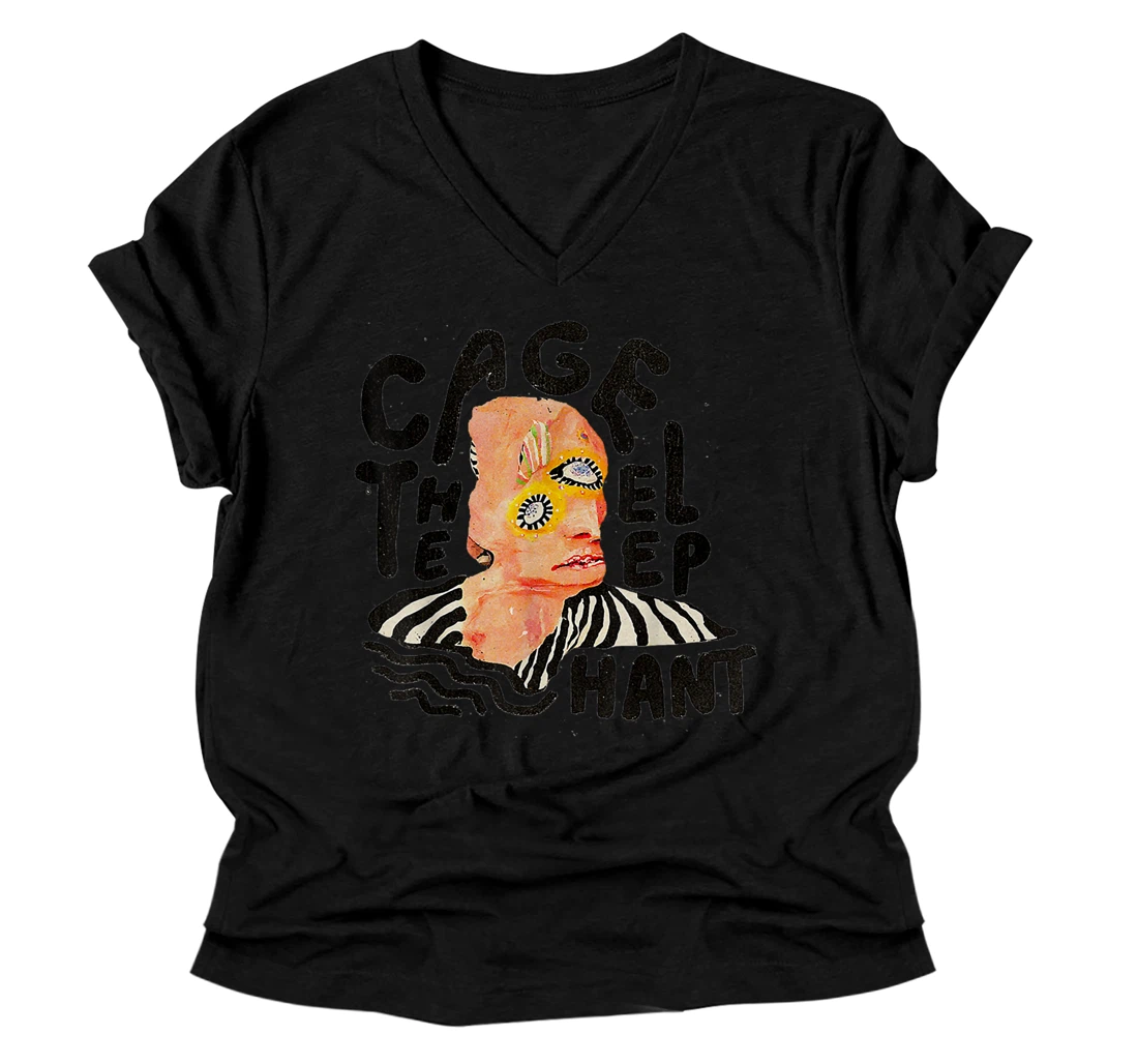 cages the elephant V-Neck T-Shirt