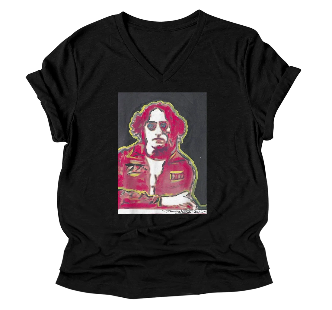 John funny Lennona V-Neck T-Shirt