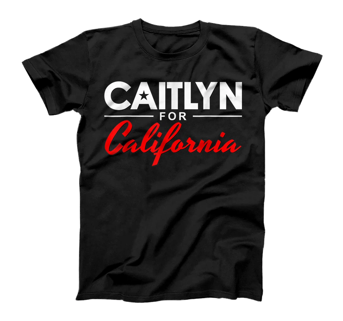 Personalized CAITLYN FOR CALIFORNIA GOVERNOR JENNER T-Shirt, Women T-Shirt