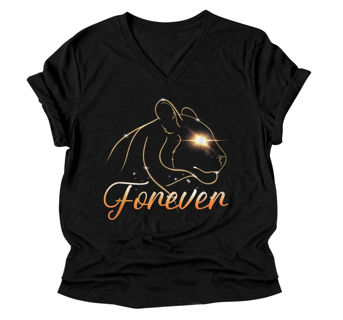 Panther Forever V-Neck T-Shirt