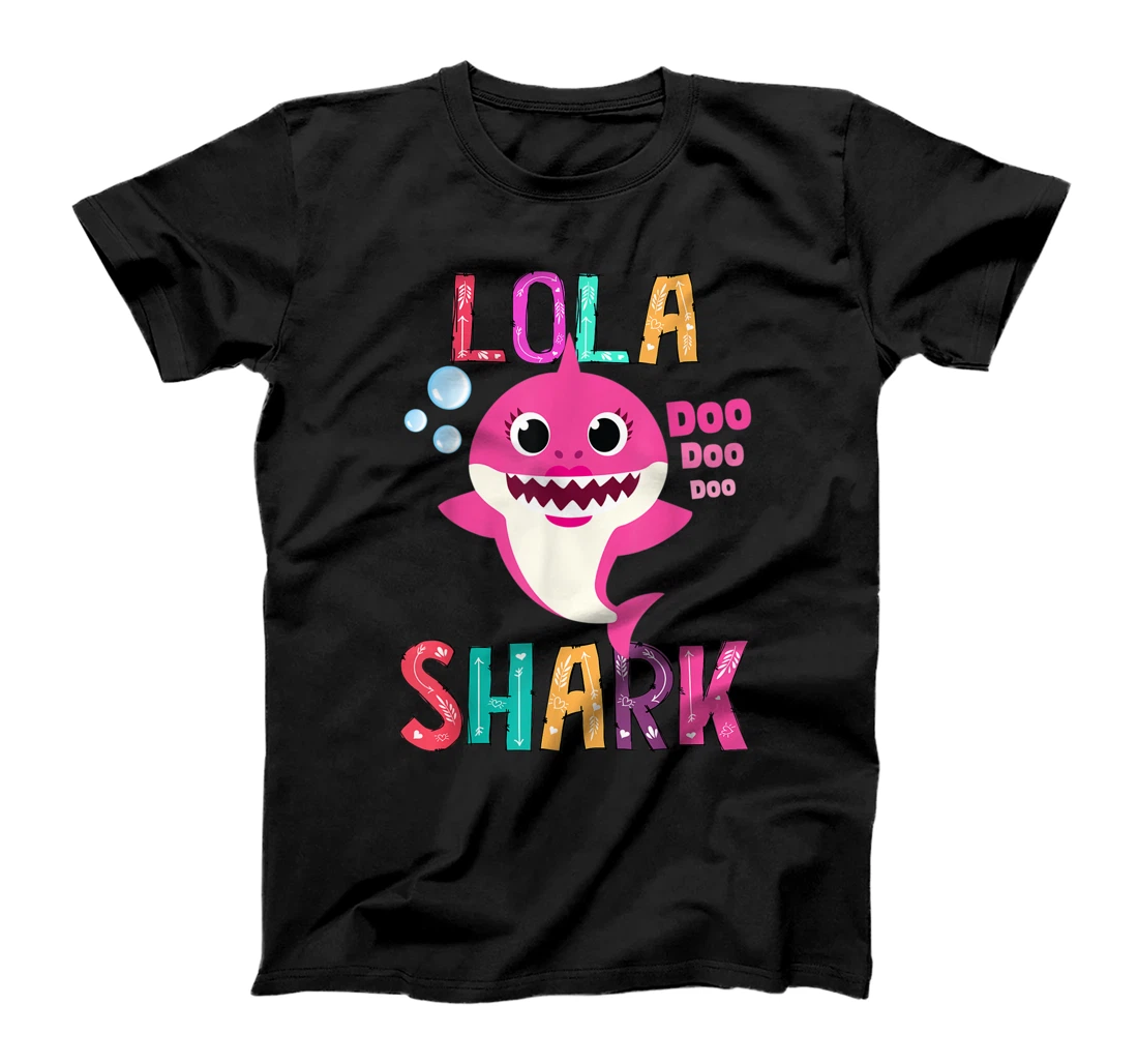 Lola Shark Shirt, Funny Mother's Day Gift For Women Mom T-Shirt, Women T-Shirt