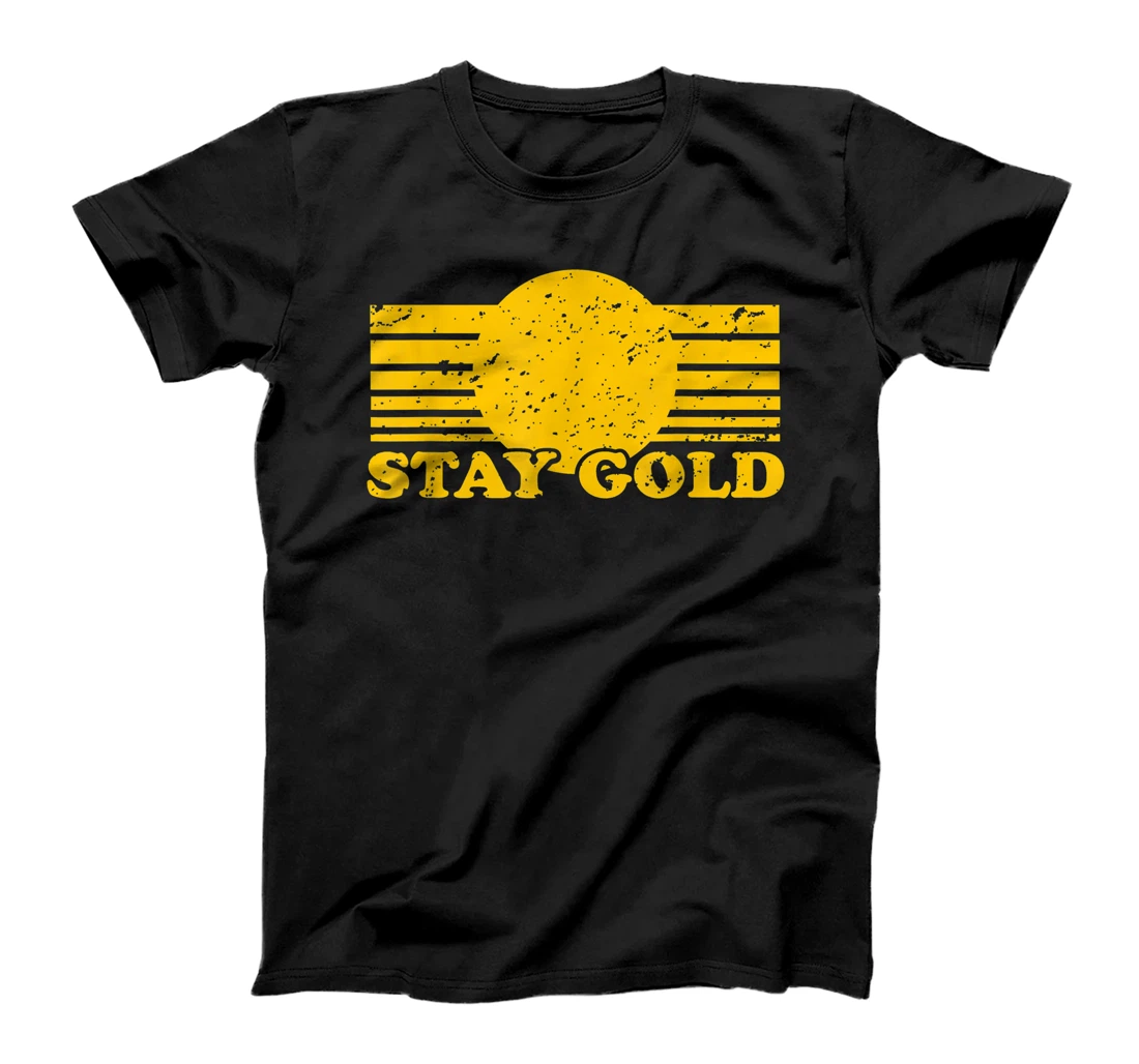 Stay Gold Ponyboy Outsiders Book Movie Novel Retro T-Shirt, Kid T-Shirt and Women T-Shirt