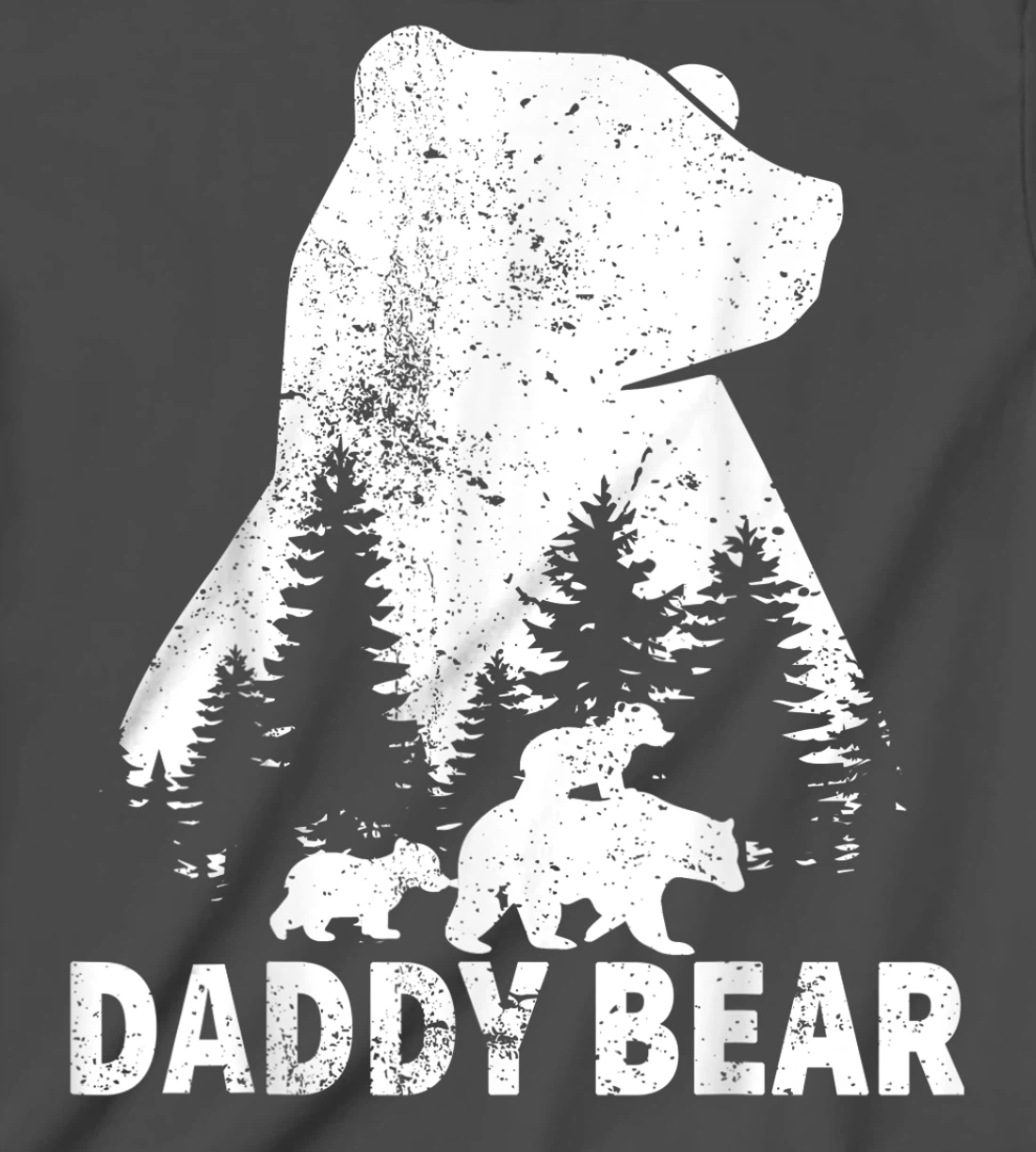  Daddy Bear 2 Cubs Shirt Daddy Bear Twin TShirt Dad 2