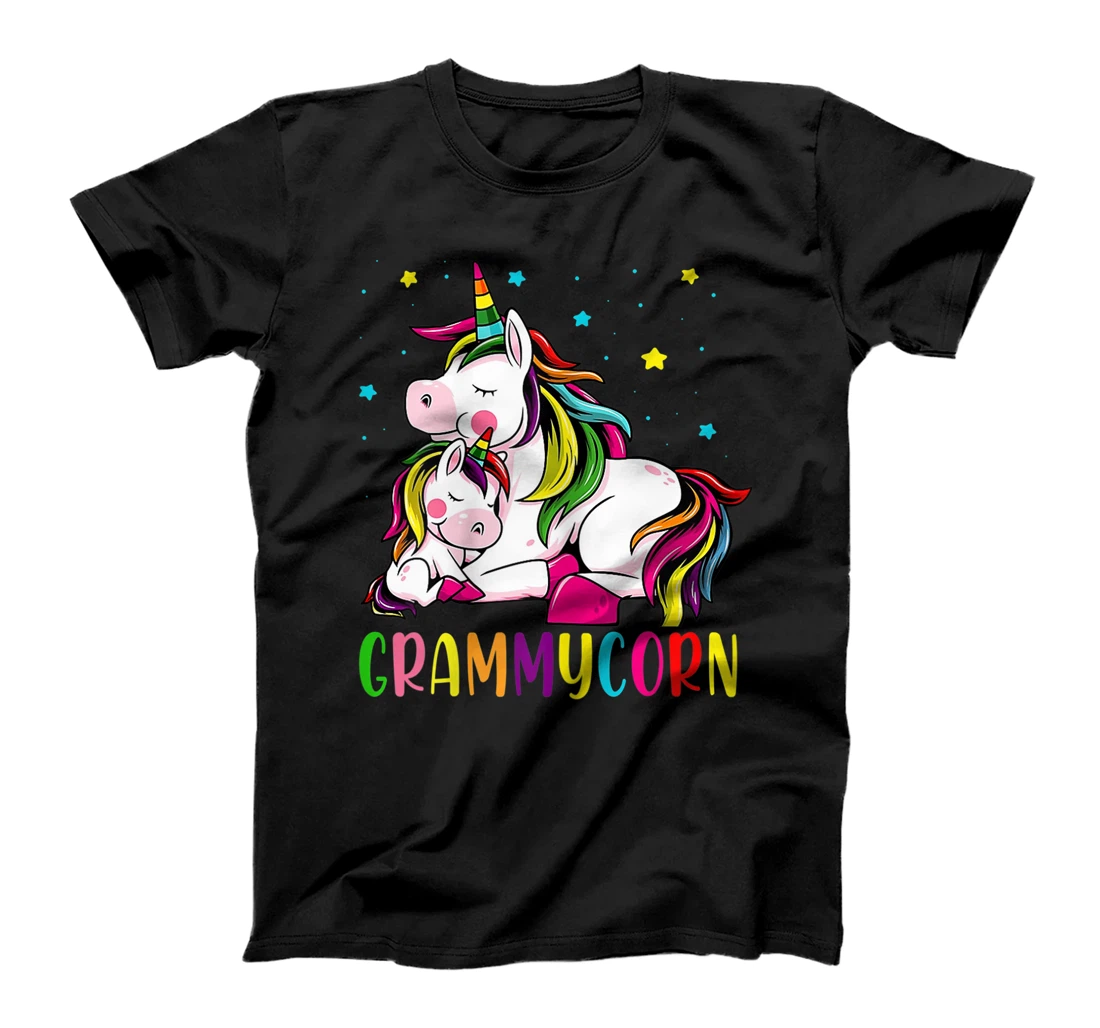 Personalized Womens Funny Grammycorn Unicorn Costume Grammy Mom Mother's Day T-Shirt, Women T-Shirt