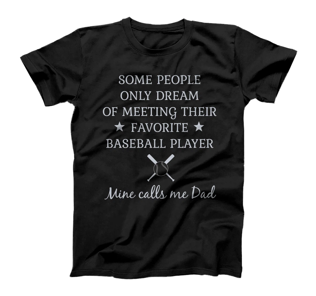 Personalized Mens Baseball Dad Father of Baseball Player Father's Day Gift Premium T-Shirt