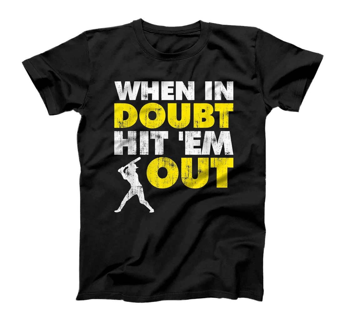 Personalized Fastpitch Softball Funny Hitter T-Shirt, Women T-Shirt