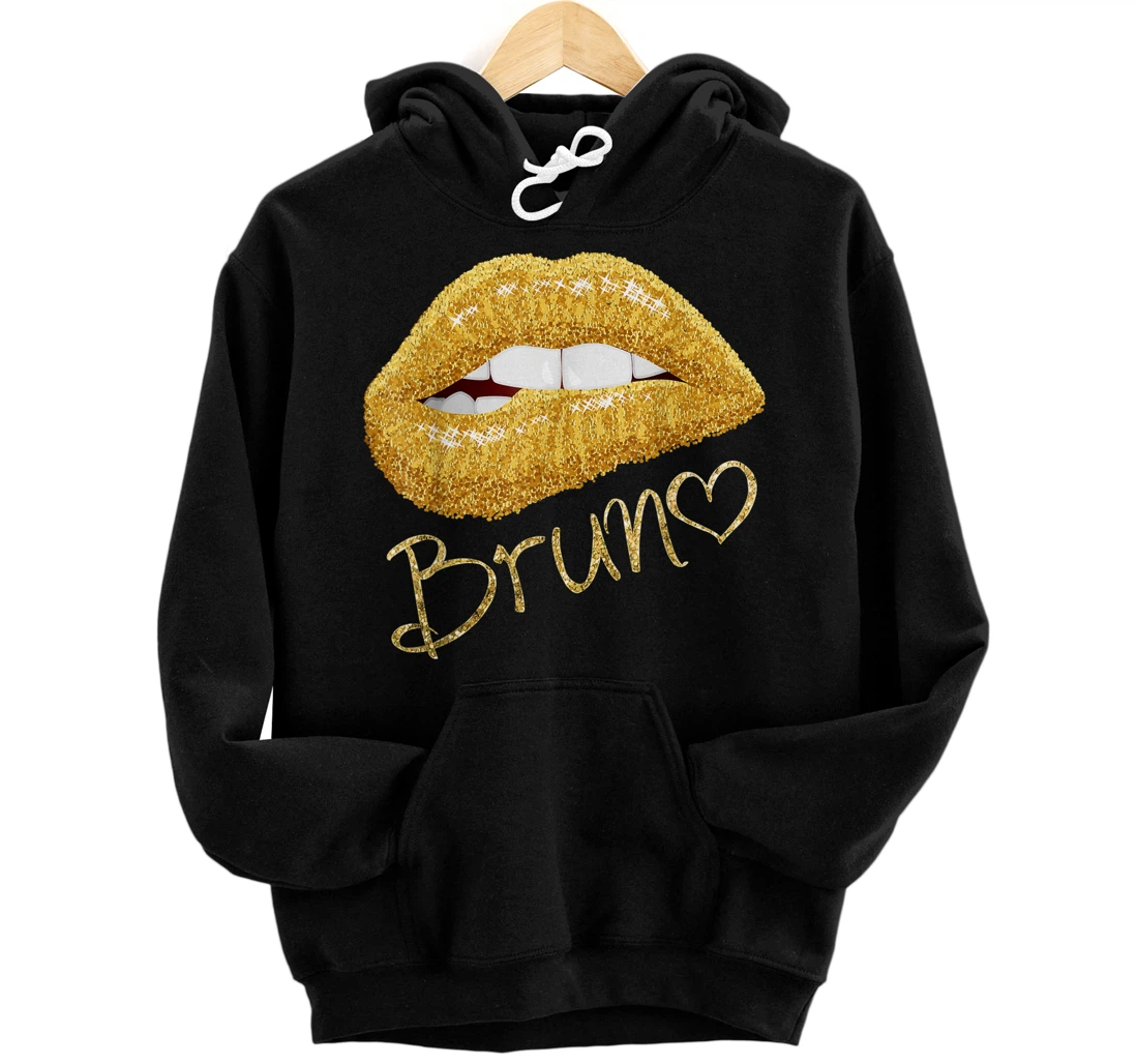 Personalized I love Bruno Pullover Hoodie