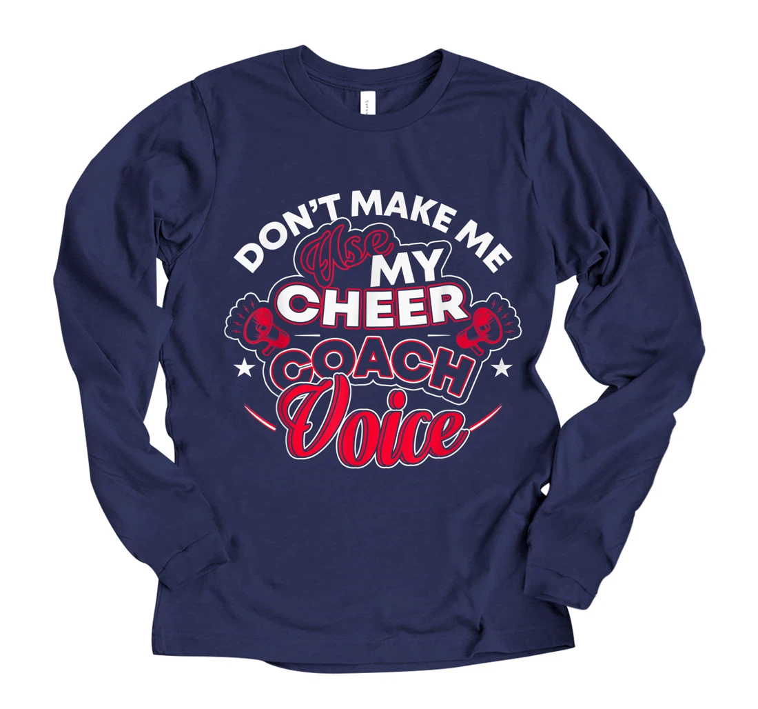 Cheer Coach Shirt | Cheerleading Coach Voice Gift