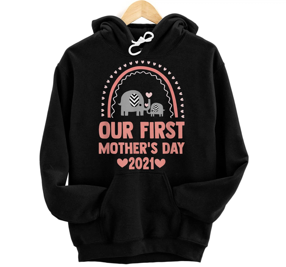 Personalized Our First Mother's Day 2021 Shirt Pullover Hoodie