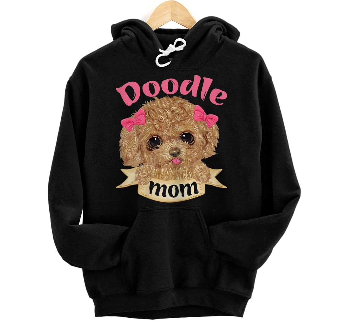 Personalized Goldendoodle Mom Pullover Hoodie