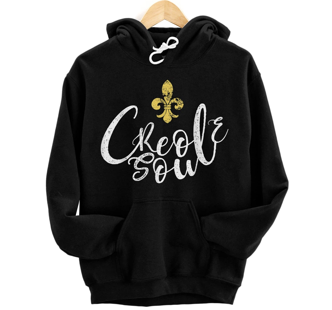 Personalized Creole Soul Fun Cute Lousiana Cajun Design Pullover Hoodie