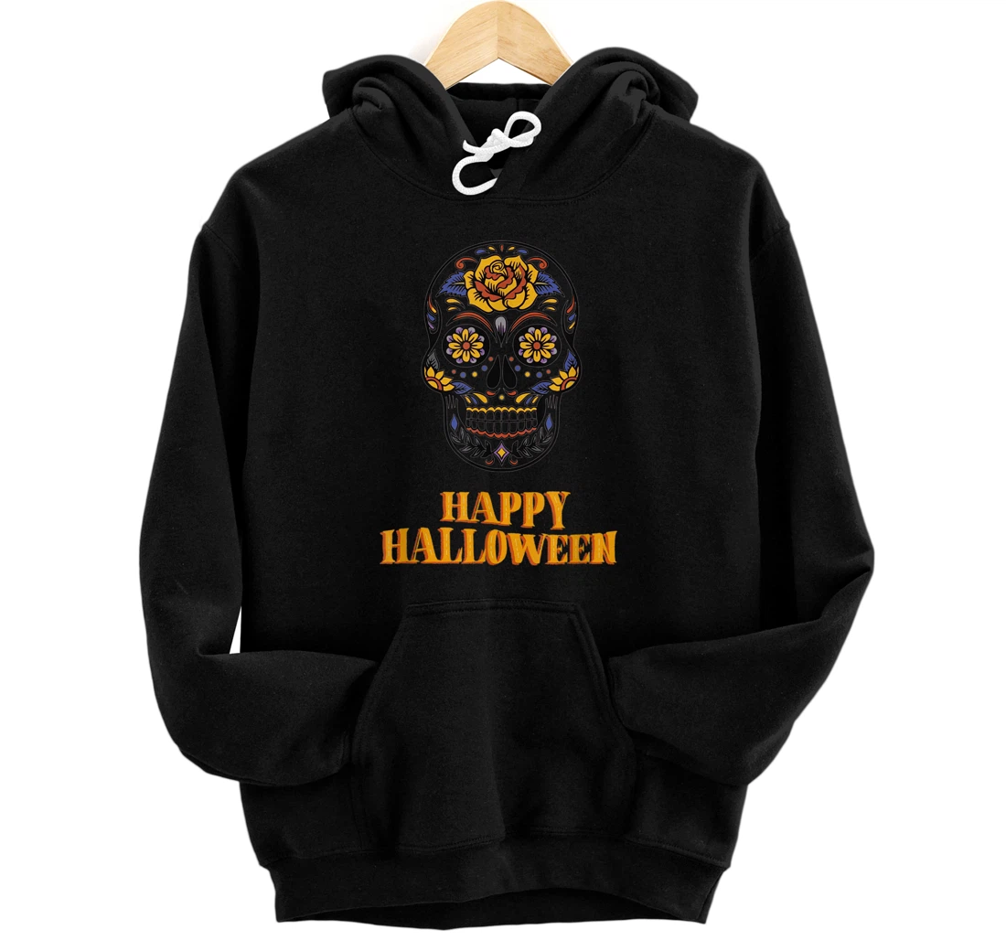 Personalized Happy Halloween Pullover Hoodie