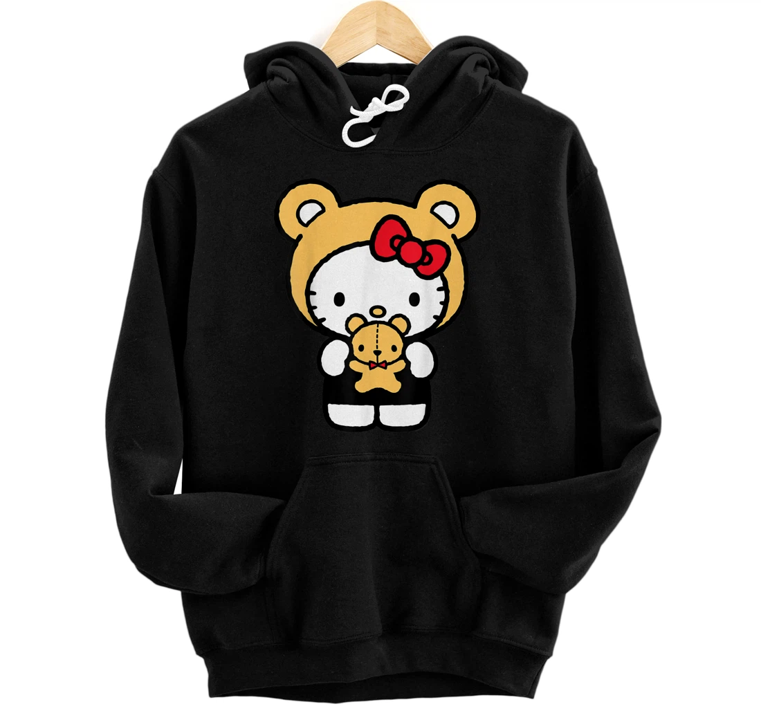 Hello Kitty Teddy Bear Dress Up Pullover Hoodie