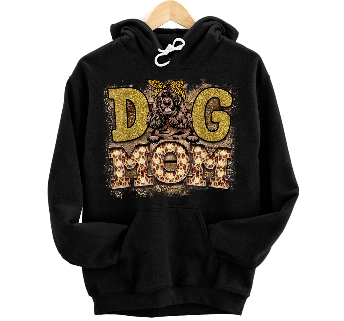 Personalized Cocker Spaniel Dog Mom Mother's Day Funny Pullover Hoodie