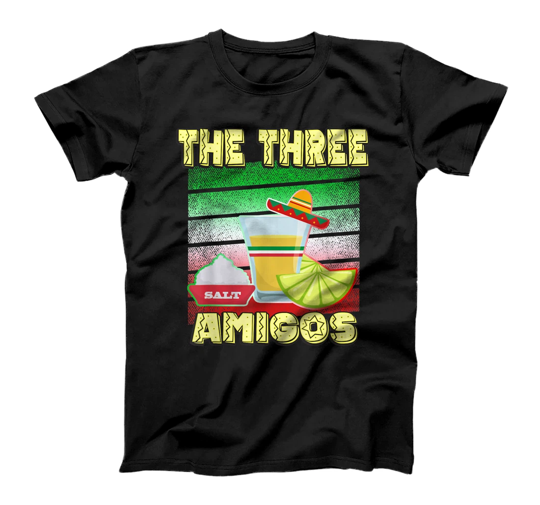 Personalized The Three Amigos Cinco de Mayo Drinking Team T-Shirt, Women T-Shirt