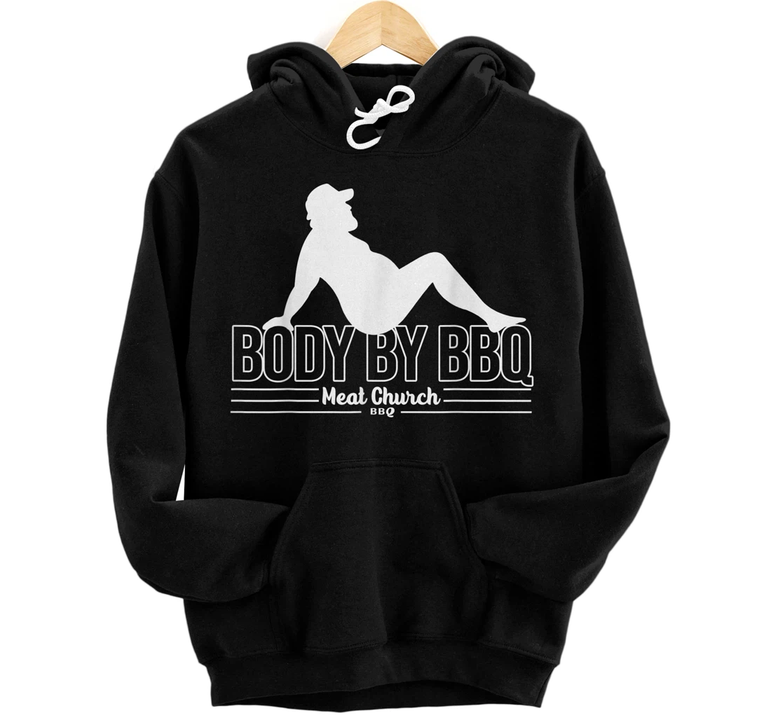 Personalized Mens Mens Funny Body By BBQ Vintage Meat Church Shirt HOT Tee Pullover Hoodie